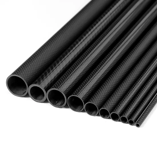 Custom Tapered 1.5mm Wall Thick Carbon Fiber Tube 3K Matt Finish for Pool Cue Shaft