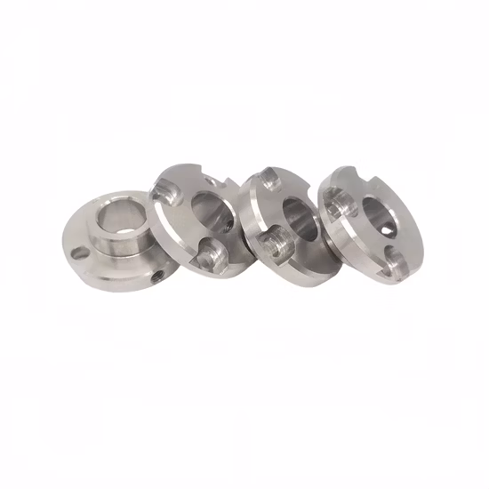 Peças de usinagem de torneamento de fresagem de aço inoxidável CNC de alumínio de precisão personalizada